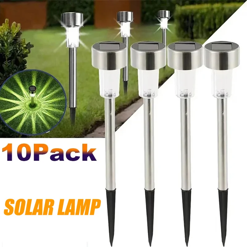 Smart Garden Ornaments - ไฟกลางแจ้งพลังงานแสงอาทิตย์โคมไฟสวนพลังงานแสงอาทิตย์กันน้ําภูมิทัศน์เส้นทางกลางแจ้งสําหรับลานสนามหลังบ้านสนามหญ้าลานตกแต่ง