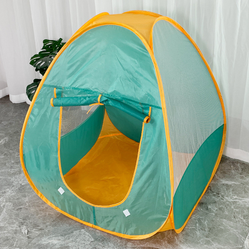 Smart Garden Click And Grow - ในร่มและกลางแจ้งเด็ก Pop-Up เกมเต็นท์สีส้มสีเขียวเต็นท์แบบพกพาพับได้ House สะดวกในการพกพาเด็กของขวัญ