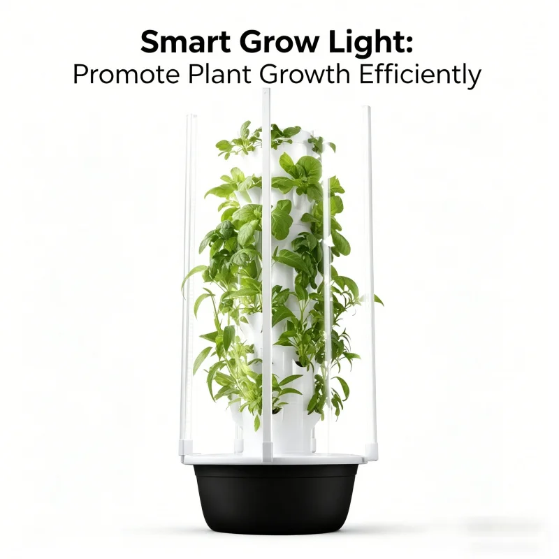 หอปลูกผักไฮโดรโปนิกส์ 5 ชั้น แ - Smart Garden Tower บทวิจารณ์และราคา