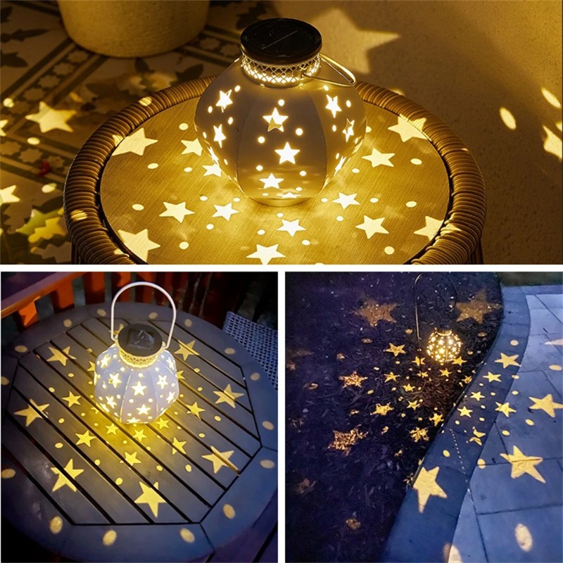 โคมไฟโปรเจคเตอร์รูปดาวสำหรับสว - Smart Garden Ornaments บทวิจารณ์และราคา