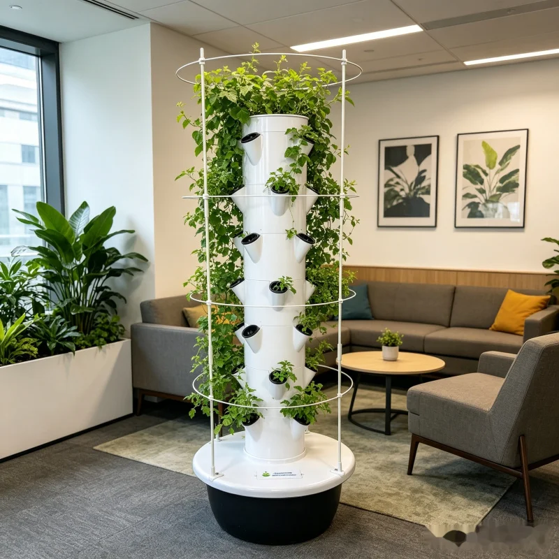 เครื่องปลูกผักแบบแอโรโปนิกส์ 9 - Smart Garden Tower บทวิจารณ์และราคา