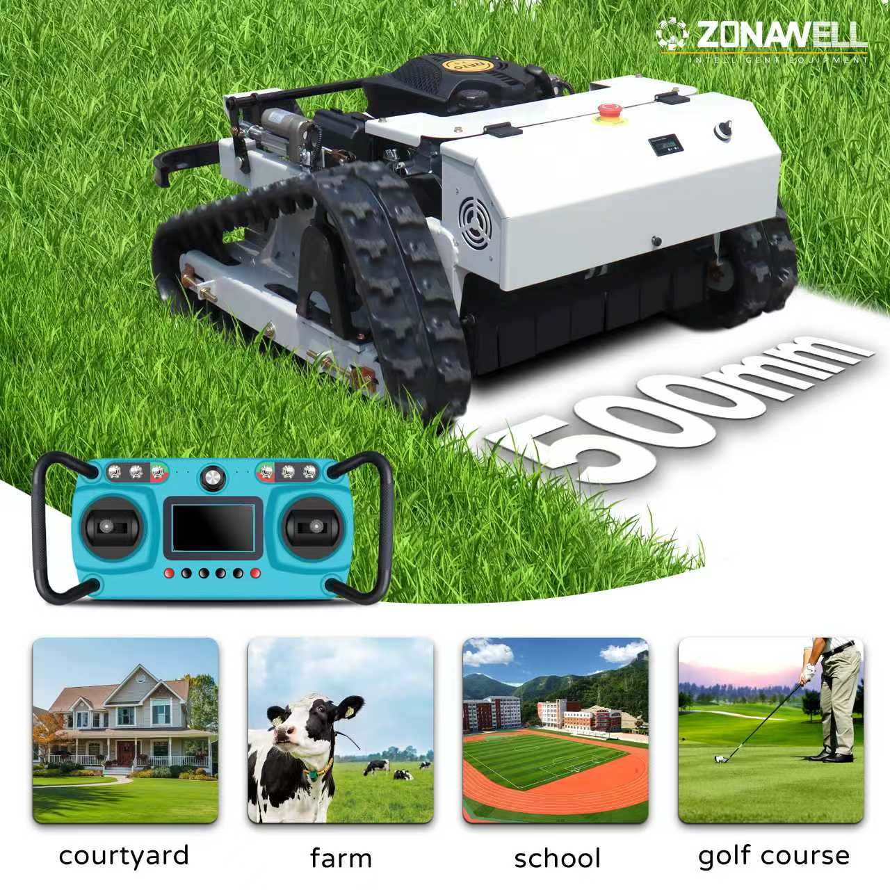 รถตัดหญ้าบังคับวิทยุแบบกำหนดเอ - Smart Garden Click And Grow บทวิจารณ์และราคา