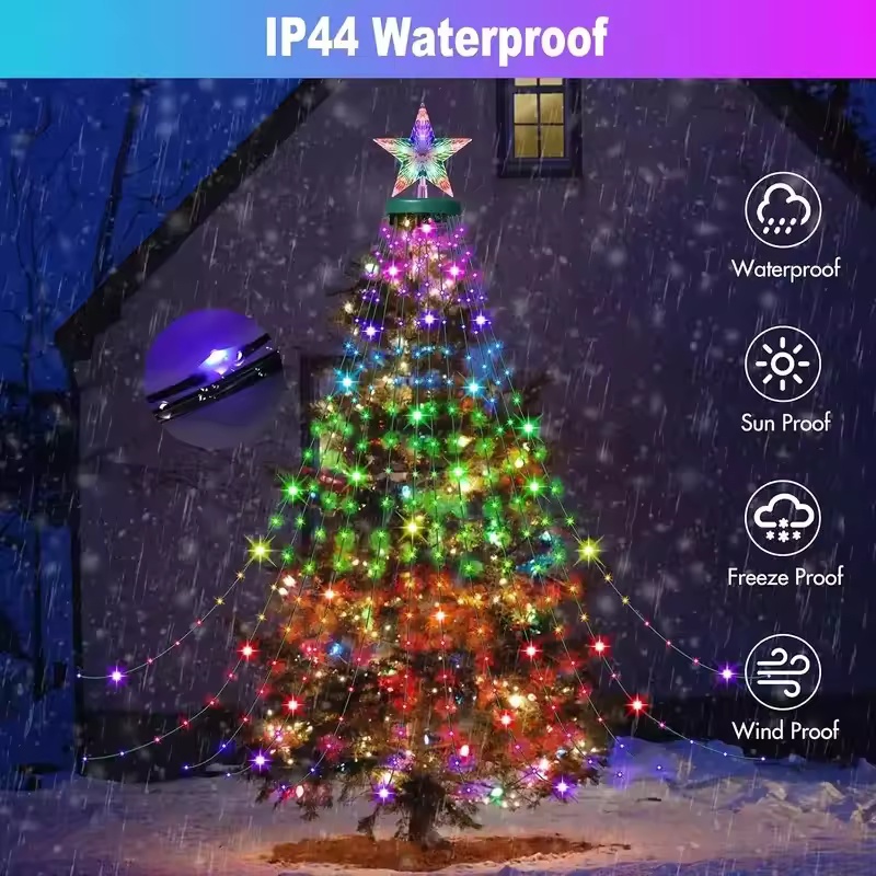 ไฟคริสต์มาส 2.1 เมตร 400 หลอด  - Smart Garden Led Lights บทวิจารณ์และราคา