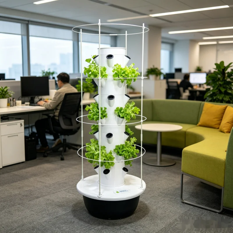 หอปลูกผักแนวตั้ง 5 ชั้นแบบไฮโด - Smart Garden Tower บทวิจารณ์และราคา