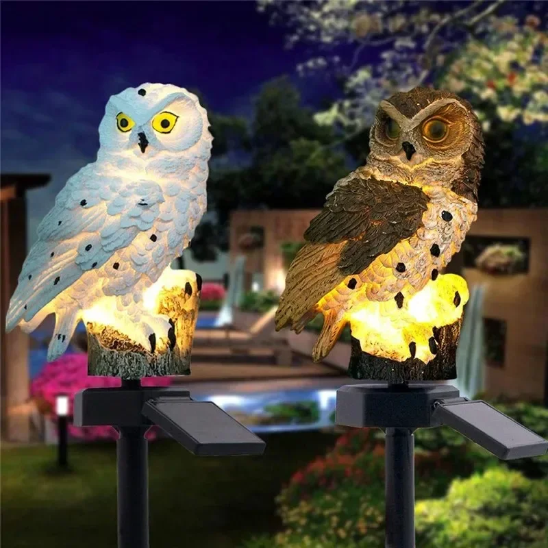 ไฟสวนรูปนกฮูกพลังงานแสงอาทิตย์ - Smart Garden Ornaments บทวิจารณ์และราคา