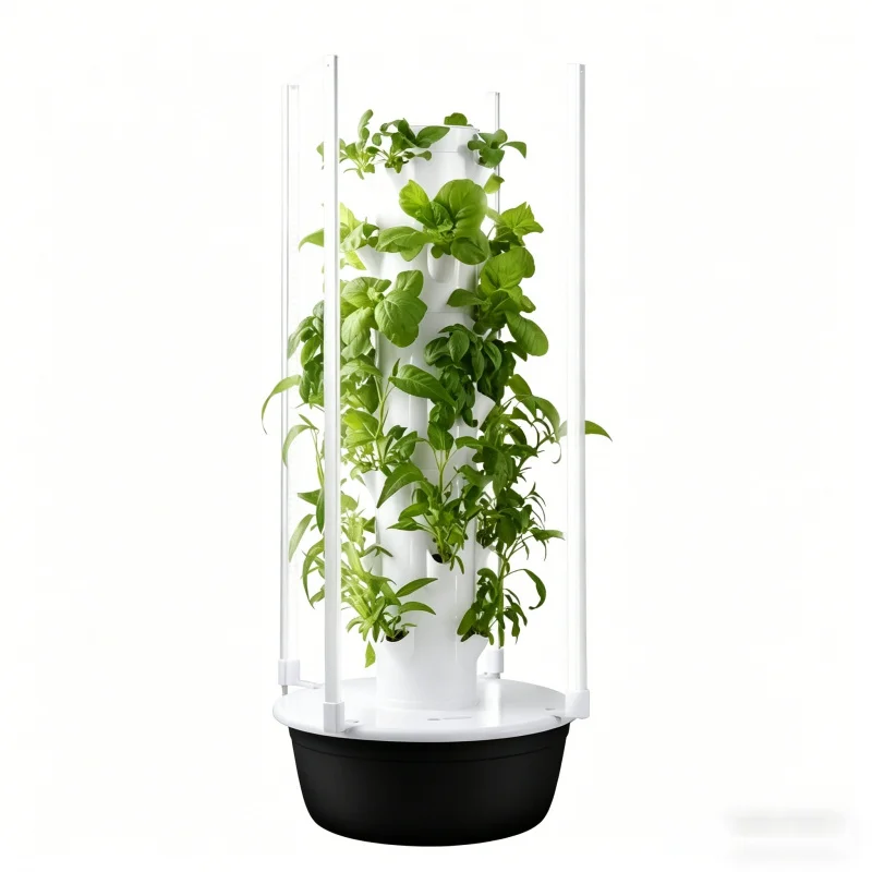 หอปลูกผักแนวตั้งแบบไฮโดรโปนิกส - Smart Garden Tower บทวิจารณ์และราคา