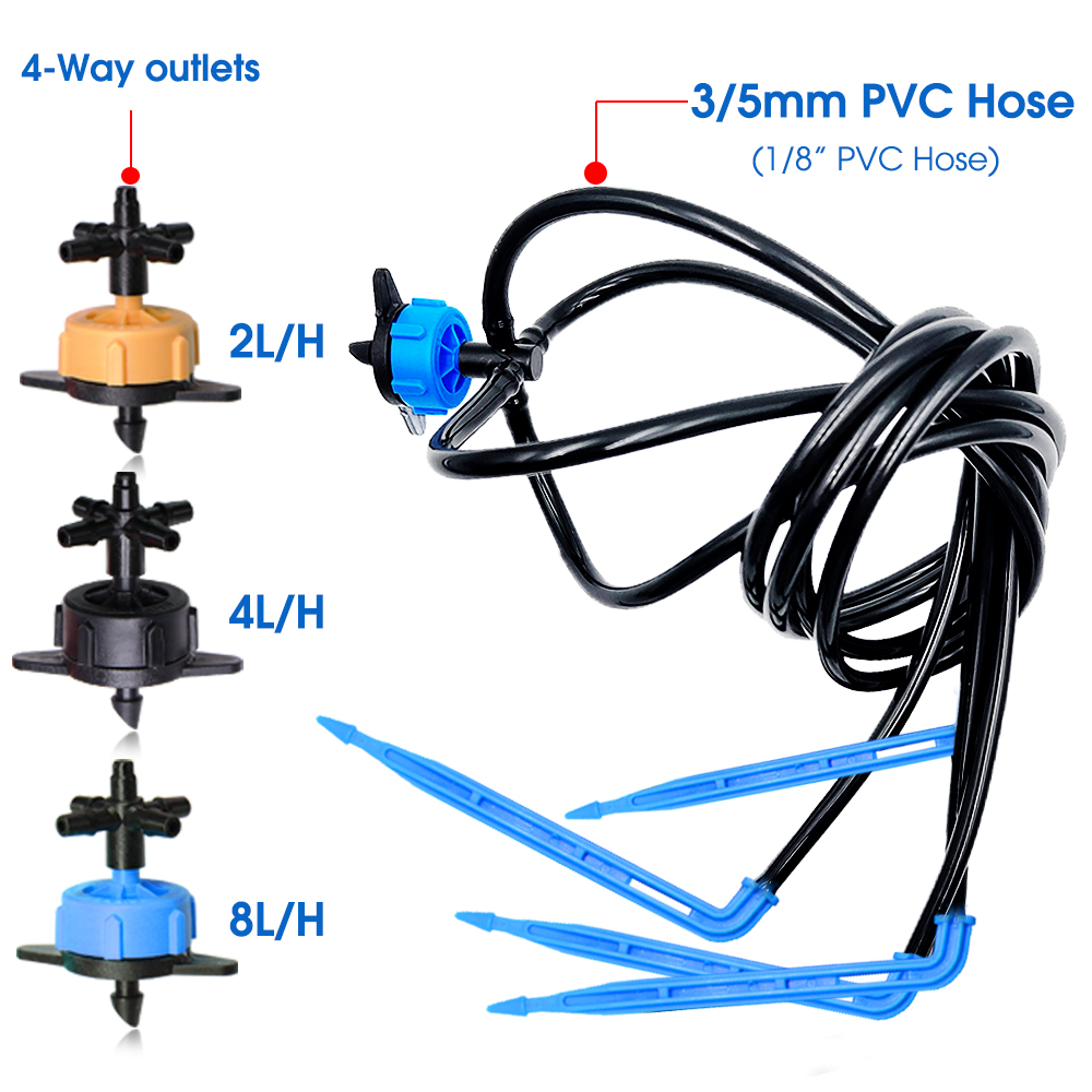 10 ชุด 2/4/8L/H Bend Arrow หยด - Smart Garden Tower บทวิจารณ์และราคา